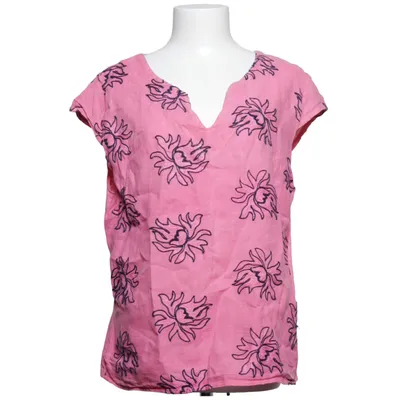 Topp (Rosa, Svart) från Made in italy Bomull, Linne