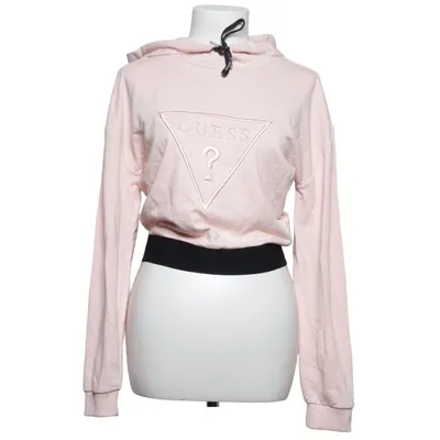 Sweatshirt (Pink, Sort) fra Guess Bomuld, Polyester
