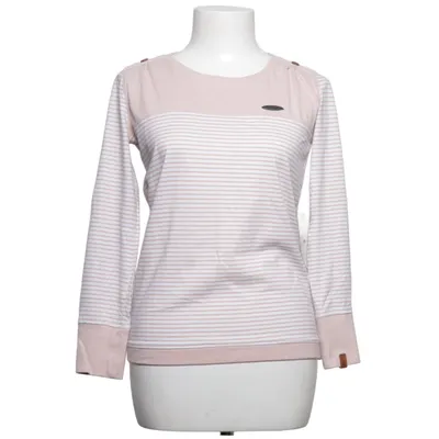 Langarmshirt (Pink, Weiß) von Alife and Kickin Baumwolle, Polyester