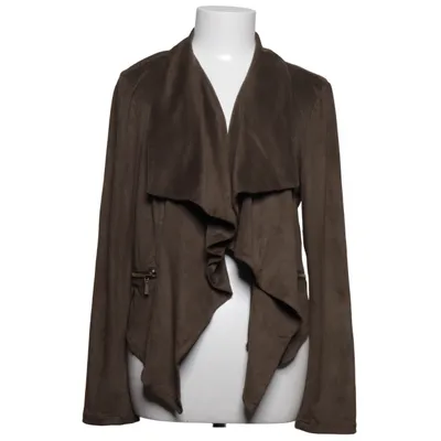 Biker jacket (Brown) from Rosebud Elastane, Polyester