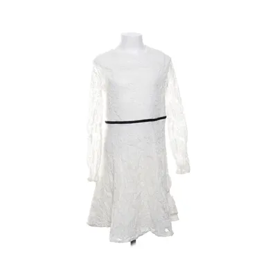 Klänning (Vit, Svart) från Lindex Kids Bomull, Polyamid, Polyester, Viskos