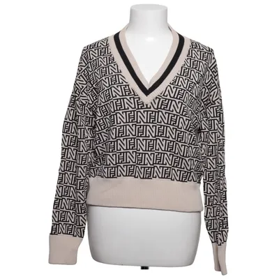 Trui (Beige, Zwart) van Nikkie Polyamide, Viscose
