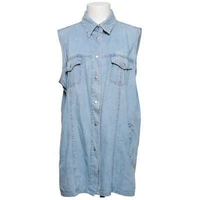 Gilet en jean (Bleu) de Plus Free Form Coton