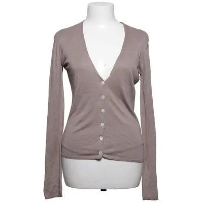 Cardigan (Grijs) van Allude Linnen, Zijde