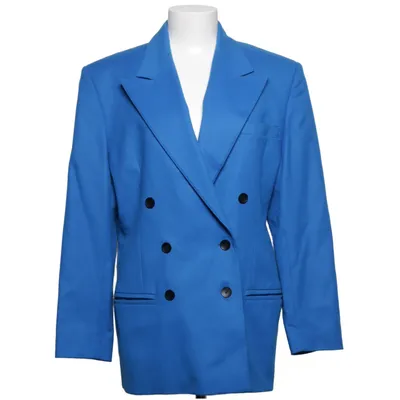Blazer (Bleu) de Escada by Margaretha Ley Cachemire, Laine