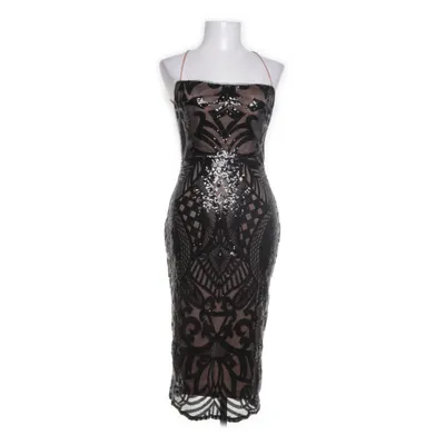 Avondjurk (Zwart, Beige) van Boohoo Elastaan, Polyester