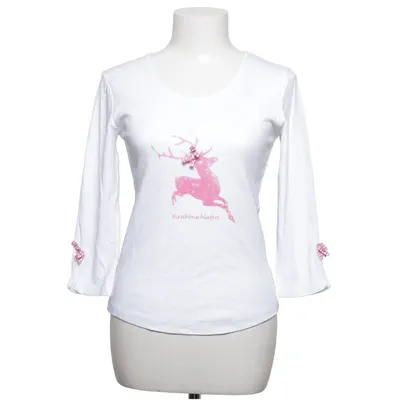 T-shirt à manches longues (Blanc, Rose) de Louis & Louisa Coton