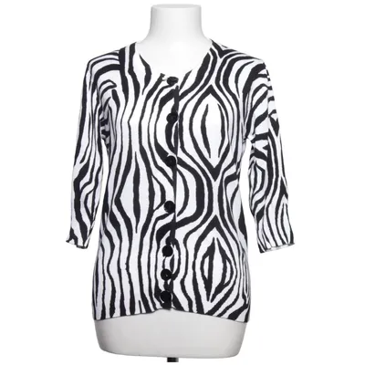 Cardigan (Noir, Blanc) de Singh Madan Coton, Viscose