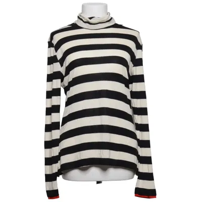 Turtleneck (Sort, Beige) fra Summum Tencel