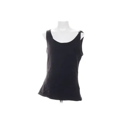 Débardeur (Noir) de H&M Basic Coton, Élasthane