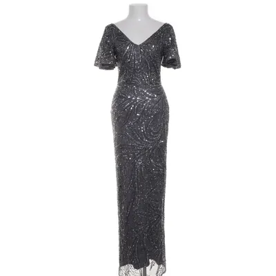 Evening gown (Gray, Silver) from Beauut Polyester