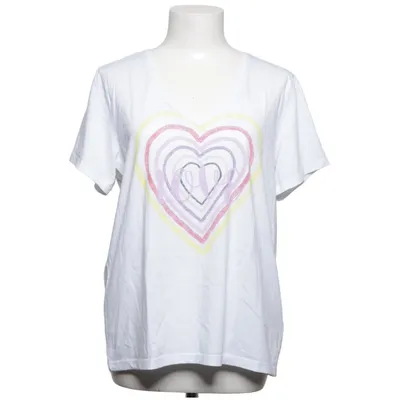 T-shirt (White, Multicolored) from Lieblingsstück Cotton, Polyester