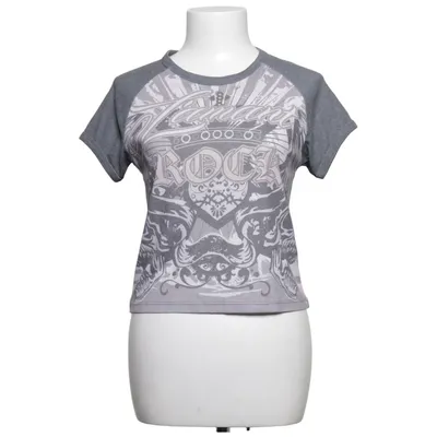 T-shirt (Grå, Hvid, Flerfarvet) fra Urban Outfitters Bomuld, Polyester