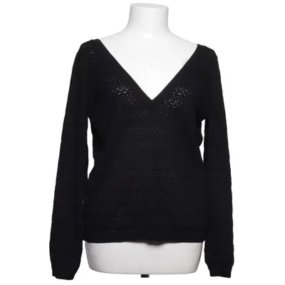 Top (Black) from La Maille Sézane Cotton, Polyamide, Polyester