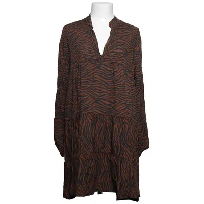 Dress (Brown, Black) from Mazing Viscose