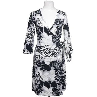 Omlottklänning (Svart, Vit, Flerfärgad) från Lingon & Blåbär Bomull, Elastan