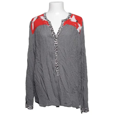 Blouse (Zwart, Wit, Rood) van Oui Viscose