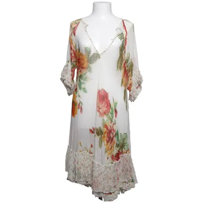 Robe (Blanc, Multicolore) de TurQuoise Viscose