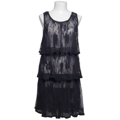 Dress (Blue) from By Ti Mo Polyamide, Viscose