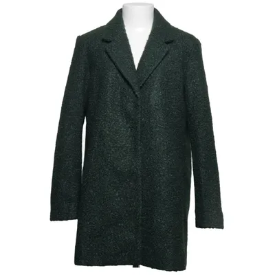 Coat (Green) from VILA Clothes Polyester