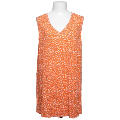 Klänning (Orange, Vit) från Roman Elastan, Viskos