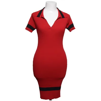 Polo dress (Red, Black) from Vinceotto Polyamide, Viscose
