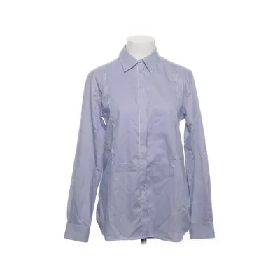 Shirt (Blue, White) from The Shirt Factory Cotton