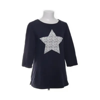 Long sleeve T-shirt (Blue, White) from Sheego Casual Cotton
