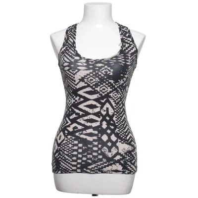 Sport tanktop (Zwart, Beige) van CoolCat Katoen, Elastaan