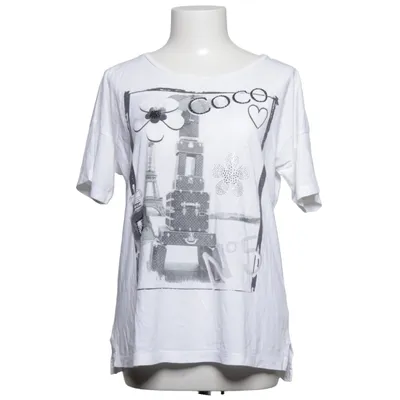 T-shirt (Blanc, Noir) de Nice Connection Coton, Modal