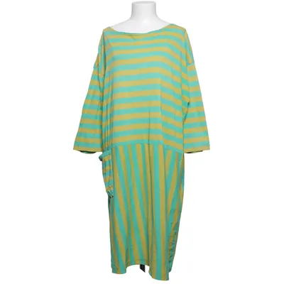 Klänning (Grön, Gul) från ESPRIT Bomull