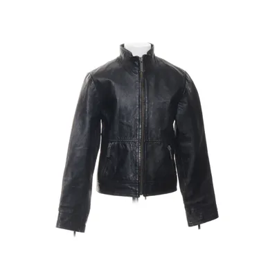 Läderjacka (Svart) från Dubster Skinn, Polyamid