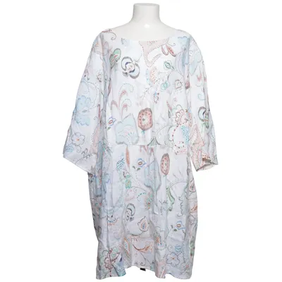 Dress (White, Multicolored) from Open End Linen