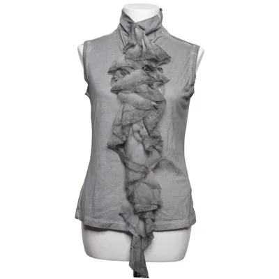 Topp (Grå) från Dondup Bomull, Silke