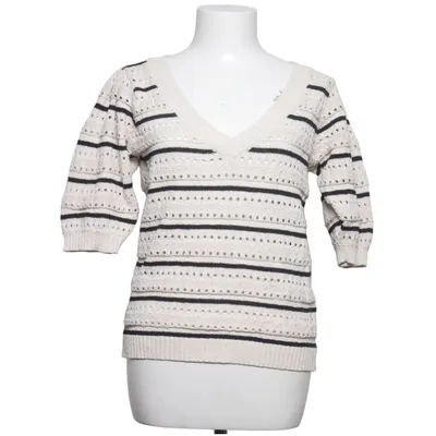 Topp (Beige, Svart) från Happy Holly Bomull, Polyester