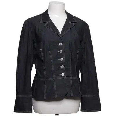Jeansjacke (Schwarz) von Comma Baumwolle, Elasthan, Polyamid
