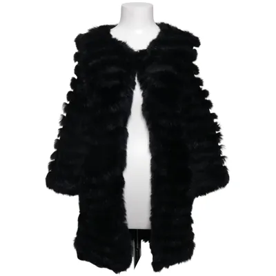 Fur vest (Black) from Kopenhagen by Andersen Fur, Polyester