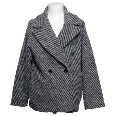 Skepparkavaj (Grå, Vit) från Design by Si Polyester, Ull