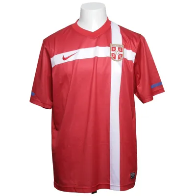 Maillot de football (Rouge, Blanc) de Nike Polyester