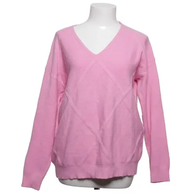 Strickpullover (Pink) von M&V Modal, Polyamid, Viskose