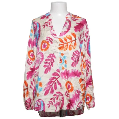 Blouse (White, Multicolored) from Sarah Viscose