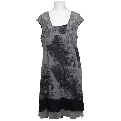 Dress (Gray, Black) from Lauren Vidal Cotton, Polyester