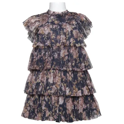 Klänning (Svart, Flerfärgad) från Newbie by KappAhl Bomull, Polyester