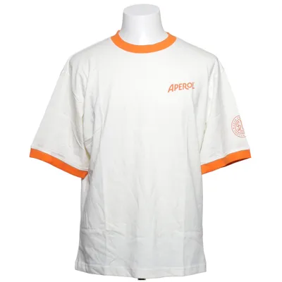 T-shirt (Blanc, Orange) de Aperol Coton biologique
