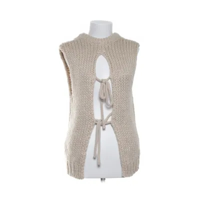 Top (Beige) fra NA-KD Akryl, Alpacauld, Polyamid