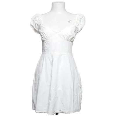 Dress (White) from NA-KD Cotton, Elastane, Polyester
