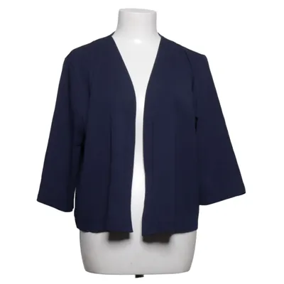 Cardigan (Blue) from Denim & Co Cotton, Elastane