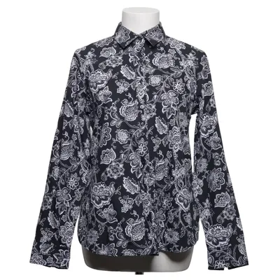 Shirt (Black, White) from Lands' End Cotton