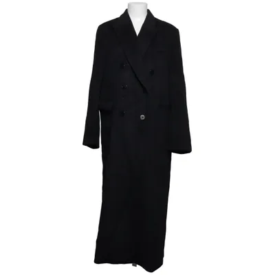 Coat (Black) from Bik Bok Polyamide, Recycled polyester, Wool