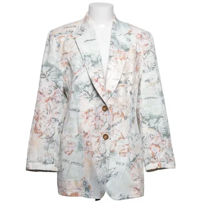 Blazer (Beige, Meerkleurig) van Jobis Katoen, Polyester